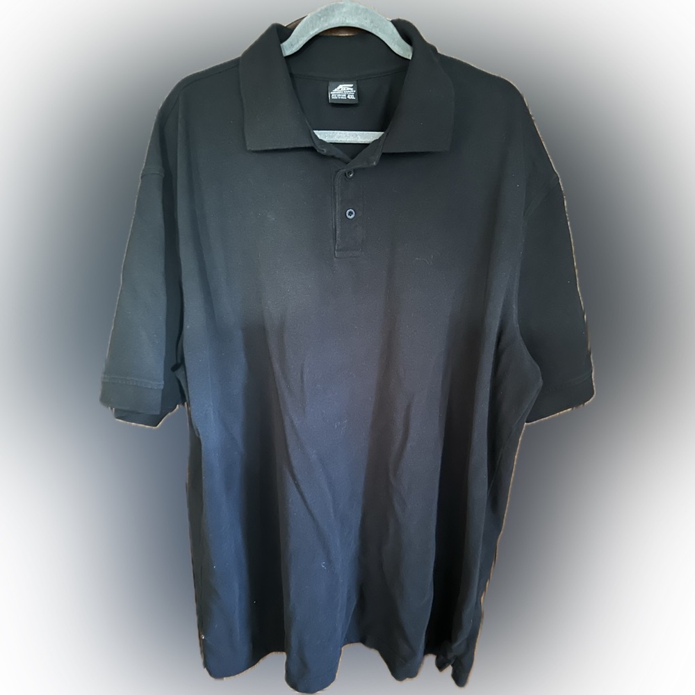 Pro5 Premium Quality Black Polo Shirt Men Big and Tall Size 4X